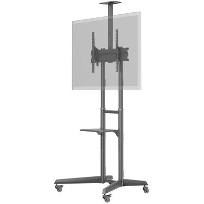 Goobay Présentoir TV Pro taille L (50 kg, 37" - 70"), Pied TV, Noir - Publicité Goobay Présentoir TV Pro taille L (50 kg, 37" - 70"), Pied TV, Noir - Publicité