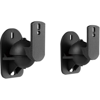 Cabletech Uchwyt ścienny głośnikowy maksymalne obciążenie 3,5 kg (Set, Installation murale), Pied + support mural pour enceinte, Noir - Publicité Cabletech Uchwyt ścienny głośnikowy maksymalne obciążenie 3,5 kg (Set, Installation murale), Pied + support mural pour enceinte, Noir - Publicité