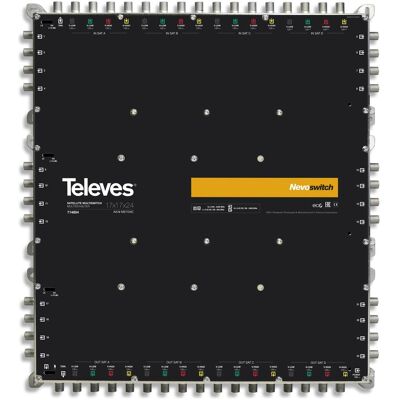 Televes Commutateur multiple (Multi commutateur), Parabole : accessoires - Publicité Televes Commutateur multiple (Multi commutateur), Parabole : accessoires - Publicité
