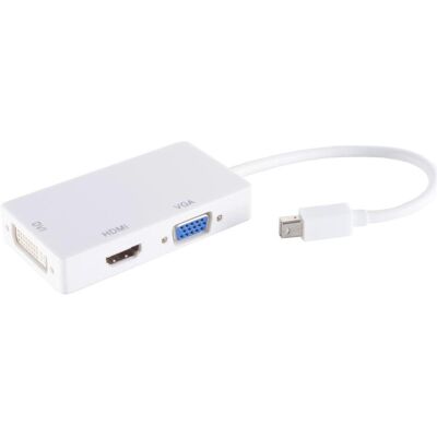 Shiverpeaks BASIC-S Adaptateur Mini DisplayPort à HDMI DVI VGA - Vidéo - Publicité Shiverpeaks BASIC-S Adaptateur Mini DisplayPort à HDMI DVI VGA - Vidéo - Publicité