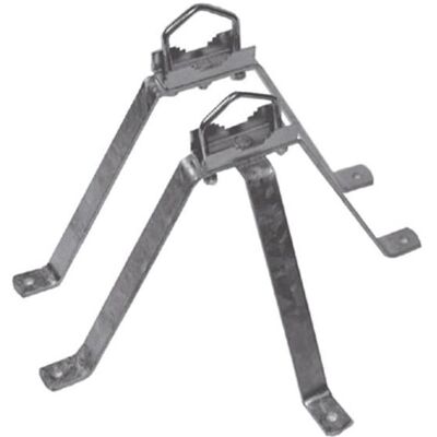Televes Support mural Wa:22.5cm diamètre du tube b.60mm (1paire) MAHA60225, Accessoires TV, Argent - Publicité Televes Support mural Wa:22.5cm diamètre du tube b.60mm (1paire) MAHA60225, Accessoires TV, Argent - Publicité