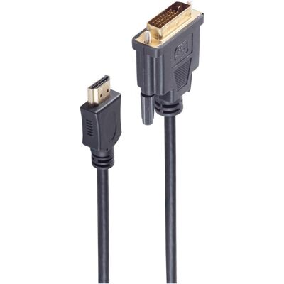 Shiverpeaks -BASIC-S--HDMI mâle vers DVI-D (24+1) mâle, contacts dorés, 7,5m (7.50 m), Câble vidéo, Noir - Publicité Shiverpeaks -BASIC-S--HDMI mâle vers DVI-D (24+1) mâle, contacts dorés, 7,5m (7.50 m), Câble vidéo, Noir - Publicité