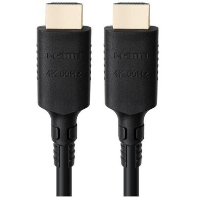 MicroConnect ColorFlex HDMI Cable 4K (3 m), Câble vidéo, Noir - Publicité MicroConnect ColorFlex HDMI Cable 4K (3 m), Câble vidéo, Noir - Publicité