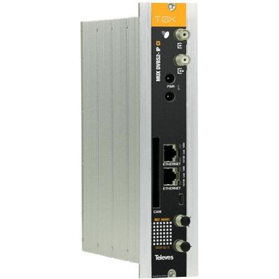 Televes U3QIP-S2-CI T-0X-Streamer 3xDVB-S2 en IP avec CI - Accessoires satellite - Publicité Televes U3QIP-S2-CI T-0X-Streamer 3xDVB-S2 en IP avec CI - Accessoires satellite - Publicité