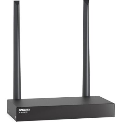 Marmitek TVAW4K RX Récepteur supplémentaire pour TV Anywhere Wireless 4K Pro (50 m, HDR), Transmetteur multimédia sans fil, Noir - Publicité Marmitek TVAW4K RX Récepteur supplémentaire pour TV Anywhere Wireless 4K Pro (50 m, HDR), Transmetteur multimédia sans fil, Noir - Publicité