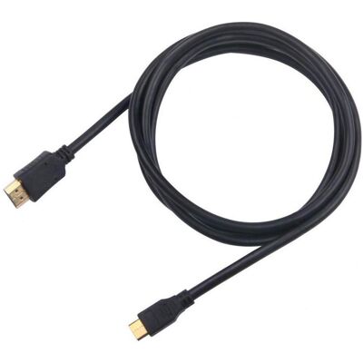 Sbox HDMI Mini 1.4 M/M 2m HDMI-MINI (2 m), Câble vidéo, Noir - Publicité Sbox HDMI Mini 1.4 M/M 2m HDMI-MINI (2 m), Câble vidéo, Noir - Publicité