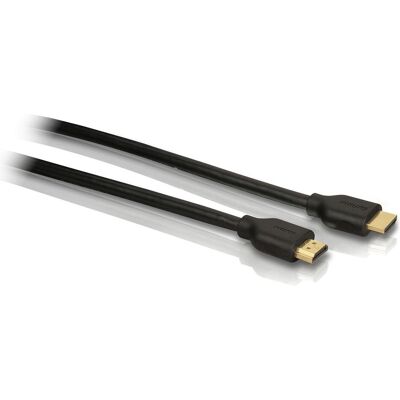 Philips HDMI - HDMI kabelis 1,8 m juodas (SWV5401H (1.80 m), Câble vidéo, Noir - Publicité Philips HDMI - HDMI kabelis 1,8 m juodas (SWV5401H (1.80 m), Câble vidéo, Noir - Publicité