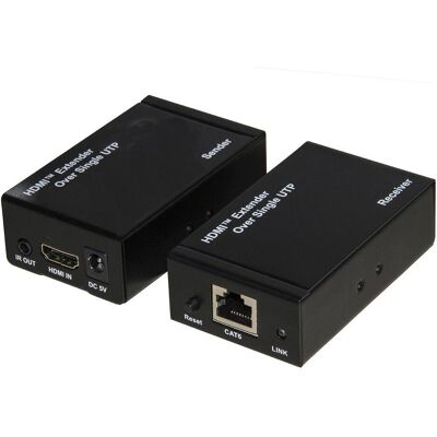 Link Extender Hdmi T (10 m), Câble vidéo, Noir - Publicité Link Extender Hdmi T (10 m), Câble vidéo, Noir - Publicité