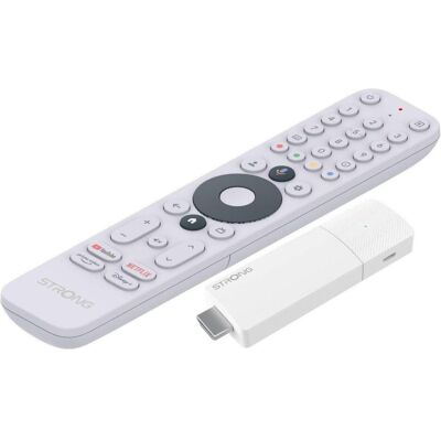 Strong LEAP-AIR Ultimate Google TV (8 Go), Boîtier de diffusion en continu, Blanc - Publicité Strong LEAP-AIR Ultimate Google TV (8 Go), Boîtier de diffusion en continu, Blanc - Publicité