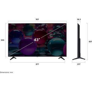 LG 43UA73006LA (43", LED, 4K, 2025), TV, Noir - Publicité LG 43UA73006LA (43", LED, 4K, 2025), TV, Noir - Publicité
