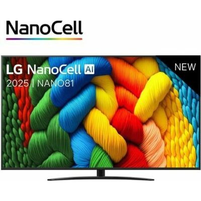 LG 75NANO81A6A (75", NANO81, 4K, 2025), TV, Noir - Publicité LG 75NANO81A6A (75", NANO81, 4K, 2025), TV, Noir - Publicité