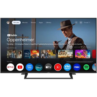 Smart Tech 50" Qled Google TV (50QG06K) (50", QLED, 4K), TV, Noir - Publicité Smart Tech 50" Qled Google TV (50QG06K) (50", QLED, 4K), TV, Noir - Publicité