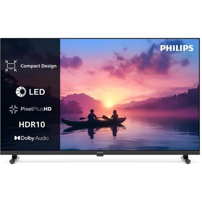 Philips 24PHS6050/12 (24", LED, HD), TV, Noir - Publicité Philips 24PHS6050/12 (24", LED, HD), TV, Noir - Publicité