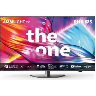 Philips 43PUS8909/12 (43", PUS8909, LED, 4K, 2024, DE), TV, Gris - Publicité Philips 43PUS8909/12 (43", PUS8909, LED, 4K, 2024, DE), TV, Gris - Publicité