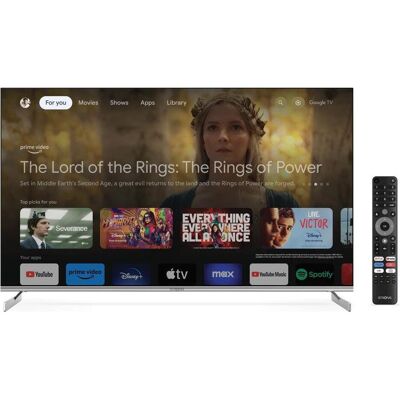 Strong 50 pouces QLED Google TV sw (50", QLED, 4K), TV, Noir - Publicité Strong 50 pouces QLED Google TV sw (50", QLED, 4K), TV, Noir - Publicité