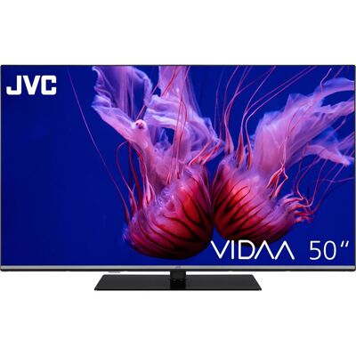 JVC LT-50VDQ6555 QLED-TV UHD,Multituner,Smart,DolbyVision,VIDAA (50", QLED, 4K), TV, Noir - Publicité JVC LT-50VDQ6555 QLED-TV UHD,Multituner,Smart,DolbyVision,VIDAA (50", QLED, 4K), TV, Noir - Publicité