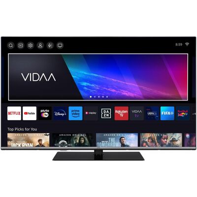 JVC LT-50VDQ6555 QLED-TV UHD,Multituner,Smart,DolbyVision,VIDAA (50", QLED, 4K), TV, Noir - Publicité JVC LT-50VDQ6555 QLED-TV UHD,Multituner,Smart,DolbyVision,VIDAA (50", QLED, 4K), TV, Noir - Publicité