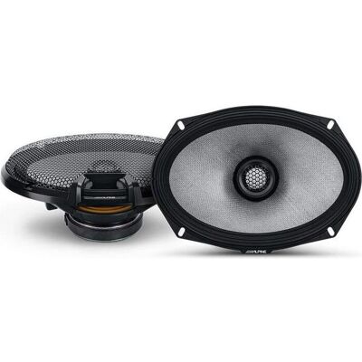 Haut-parleurs Alpine R2-S69 6x9" coaxiaux 2 voies - Publicité Haut-parleurs Alpine R2-S69 6x9" coaxiaux 2 voies - Publicité