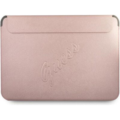 Guess Housse pour ordinateur portable 13 pouces Saffiano - Housse - Publicité Guess Housse pour ordinateur portable 13 pouces Saffiano - Housse - Publicité