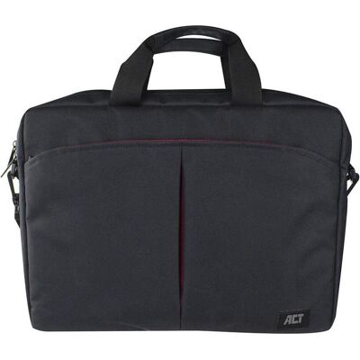 ACT Sac à bandoulière pour ordinateur portable 15 à 16.1 pouces (16.10", Universel), Sac pour notebook, Noir - Publicité ACT Sac à bandoulière pour ordinateur portable 15 à 16.1 pouces (16.10", Universel), Sac pour notebook, Noir - Publicité
