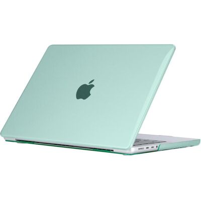 Apple MacBook Pro 14" M3 (2024) A2992 - Coque de Protection Verte - Publicité Apple MacBook Pro 14" M3 (2024) A2992 - Coque de Protection Verte - Publicité