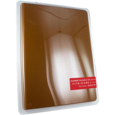 Coque Flip Marron pour Huawei MediaPad M3 Lite 10.1" - Publicité Coque Flip Marron pour Huawei MediaPad M3 Lite 10.1" - Publicité