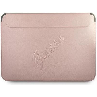 Guess Housse pour ordinateur portable 13 pouces Saffiano - Housse - Publicité Guess Housse pour ordinateur portable 13 pouces Saffiano - Housse - Publicité