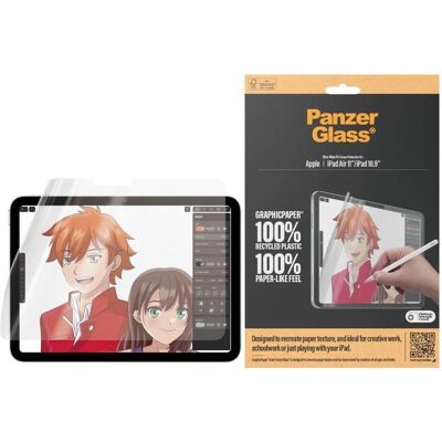 PanzerGlass Ajustement ultra-large (1 pcs, Apple iPad 2022 (10e génération)), Film de protection pour tablette - Publicité PanzerGlass Ajustement ultra-large (1 pcs, Apple iPad 2022 (10e génération)), Film de protection pour tablette - Publicité