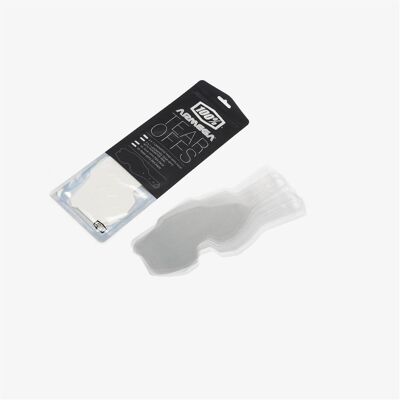 100%, Lunettes : accessoires, Feuilles détachables laminées d'Armega 2 x 7 - Publicité 100%, Lunettes : accessoires, Feuilles détachables laminées d'Armega 2 x 7 - Publicité