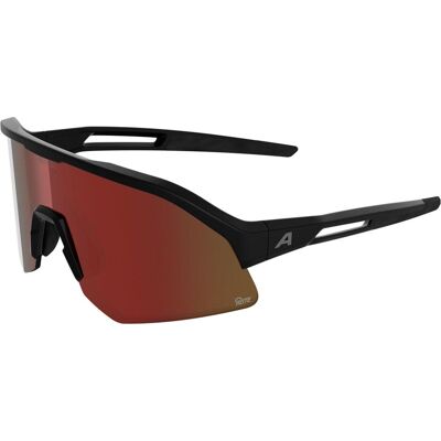 Alpina, Unisexe, Lunettes de sport, Sonic HR M Q-Lite (Noir mat, Miroir Rouge), Noir - Publicité Alpina, Unisexe, Lunettes de sport, Sonic HR M Q-Lite (Noir mat, Miroir Rouge), Noir - Publicité
