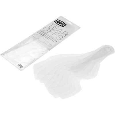 100%, Lunettes : accessoires, AC1/ST1 YOUTH Standard Tear-Offs 20 PK - Publicité 100%, Lunettes : accessoires, AC1/ST1 YOUTH Standard Tear-Offs 20 PK - Publicité