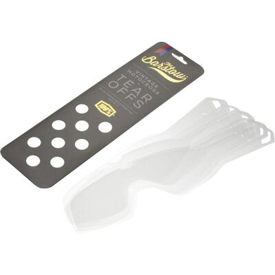 100%, Lunettes : accessoires, Barstow Standard Tear-Offs 20 Pk, Transparent - Publicité 100%, Lunettes : accessoires, Barstow Standard Tear-Offs 20 Pk, Transparent - Publicité