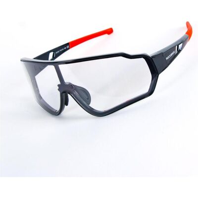 Rockbros, Unisexe, Lunettes de sport, Sports avec photochrome CZAR-CZZERWOC10161 (Noir, Noir, Red), Rouge, Noir, Multicolore - Publicité Rockbros, Unisexe, Lunettes de sport, Sports avec photochrome CZAR-CZZERWOC10161 (Noir, Noir, Red), Rouge, Noir, Multicolore - Publicité