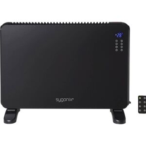 Sygonix SY-6735640 Heizgerät 20 m² Schwarz, Radiateur, Noir - Publicité Sygonix SY-6735640 Heizgerät 20 m² Schwarz, Radiateur, Noir - Publicité