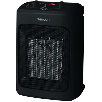 Radiateur en céramique noir Sencor - SFH 7601BK - Chaleur efficace 2000W - Publicité Radiateur en céramique noir Sencor - SFH 7601BK - Chaleur efficace 2000W - Publicité