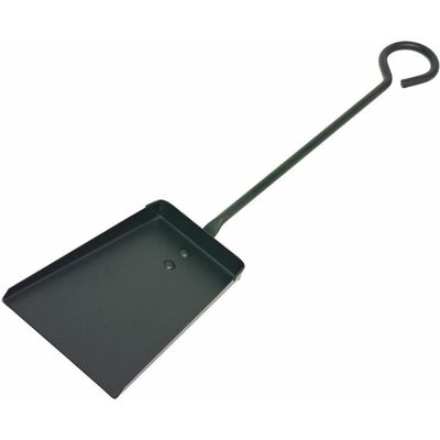 EDM, Cheminée : accessoires, Fireplace shovel with long handle, metal, black, 11 x 46 cm - Publicité EDM, Cheminée : accessoires, Fireplace shovel with long handle, metal, black, 11 x 46 cm - Publicité