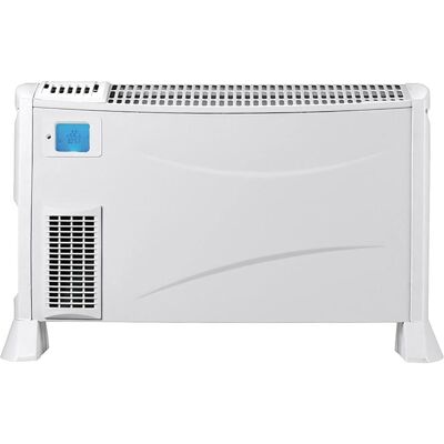 Heller K 360 TL - Chauffage Stand/Mural avec LCD, 2000W, Gris - Publicité Heller K 360 TL - Chauffage Stand/Mural avec LCD, 2000W, Gris - Publicité