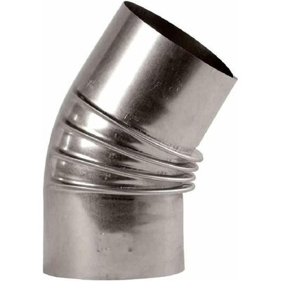 FireFix, Cheminée : accessoires, Coude de poêle, 45° FAL Ø 110 mm sans porte - Publicité FireFix, Cheminée : accessoires, Coude de poêle, 45° FAL Ø 110 mm sans porte - Publicité