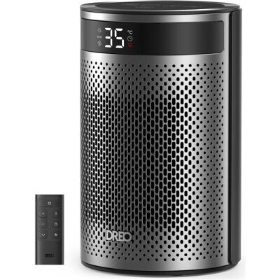 Dreo Atom 416, Radiateur soufflant, Argent, Noir - Publicité Dreo Atom 416, Radiateur soufflant, Argent, Noir - Publicité