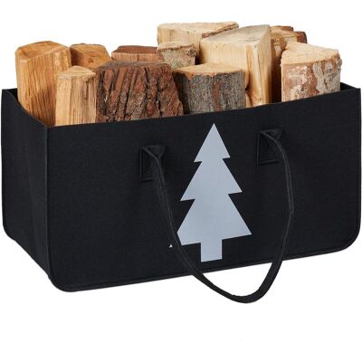 Relaxdays, Cheminée : accessoires, Sac à bois de cheminée - Publicité Relaxdays, Cheminée : accessoires, Sac à bois de cheminée - Publicité