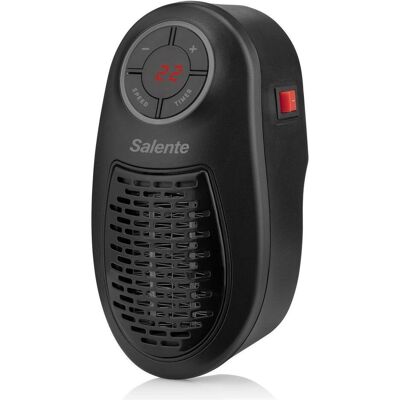 Evolveo Salente HotHeat, Heizlüfter, 500 W, schwarz, Radiateur soufflant, Noir - Publicité Evolveo Salente HotHeat, Heizlüfter, 500 W, schwarz, Radiateur soufflant, Noir - Publicité
