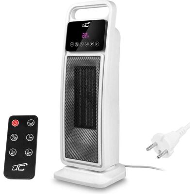 Chauffage en céramique blanc Lasmex 1400/2000W avec télécommande - Chauffage - Publicité Chauffage en céramique blanc Lasmex 1400/2000W avec télécommande - Chauffage - Publicité