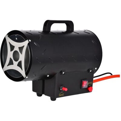 FireFix Gas-Heizgebläse BaseLine 10 kW, Radiateur soufflant, Noir - Publicité FireFix Gas-Heizgebläse BaseLine 10 kW, Radiateur soufflant, Noir - Publicité