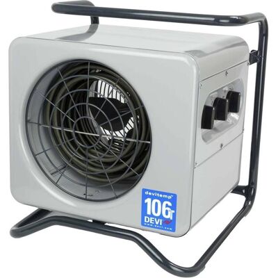 Devi Ventilateur de chauffage industriel, Radiateur soufflant, Gris - Publicité Devi Ventilateur de chauffage industriel, Radiateur soufflant, Gris - Publicité