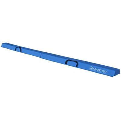 Poutre d'équilibre bleue pliante 240cm de Master Klimatechnik - Balance Beam - Publicité Poutre d'équilibre bleue pliante 240cm de Master Klimatechnik - Balance Beam - Publicité