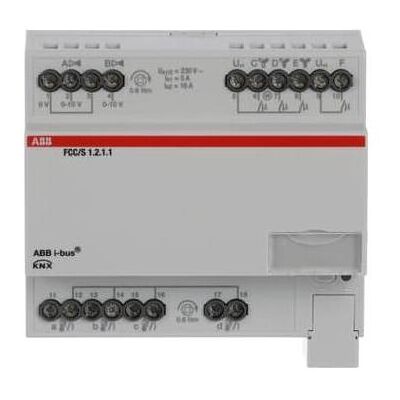 ABB FCC/S1.2.1.1 Contrôleur Ventilo-Convecteur - 2x0-10V - 3 niveaux - Publicité ABB FCC/S1.2.1.1 Contrôleur Ventilo-Convecteur - 2x0-10V - 3 niveaux - Publicité