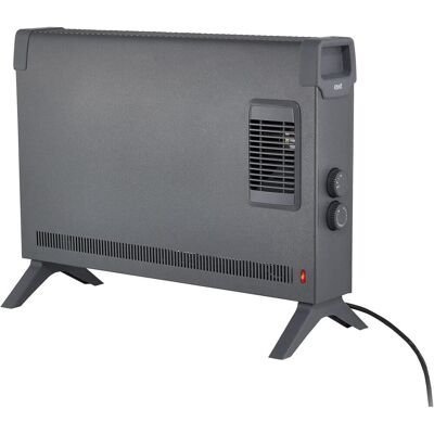 Chauffage Convector EWT Clima ML Turbo - 2000 W - Noir - Publicité Chauffage Convector EWT Clima ML Turbo - 2000 W - Noir - Publicité