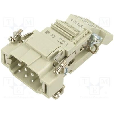 ILME Connecteur : insert de contact HDC mâle CTSE PIN : 6 16 A 600 V 6+PE, Chauffage : accessoires - Publicité ILME Connecteur : insert de contact HDC mâle CTSE PIN : 6 16 A 600 V 6+PE, Chauffage : accessoires - Publicité