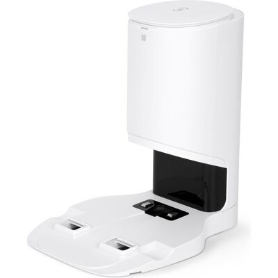 Ecovacs Station d'aspiration automatique, Aspirateur robot : accessoires, Blanc - Publicité Ecovacs Station d'aspiration automatique, Aspirateur robot : accessoires, Blanc - Publicité