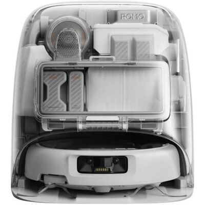 DJI Romo P, Aspirateur robot, Transparent - Publicité DJI Romo P, Aspirateur robot, Transparent - Publicité
